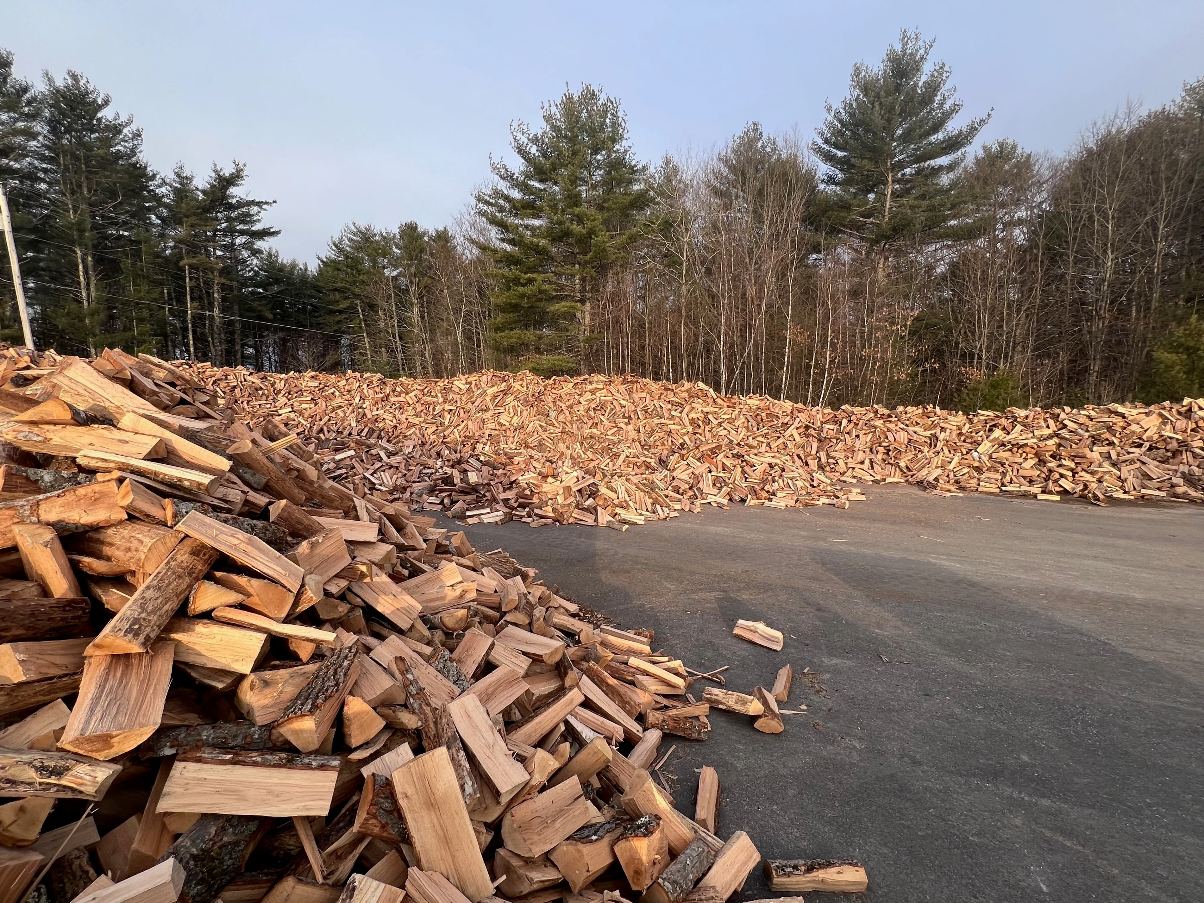 Firewood Piled Up