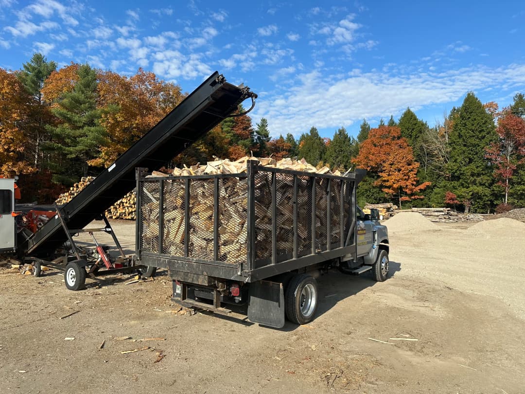 Truck Filled with Firewood